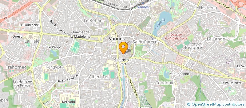 localisation de l'entreprise JAD'ORE à VANNES