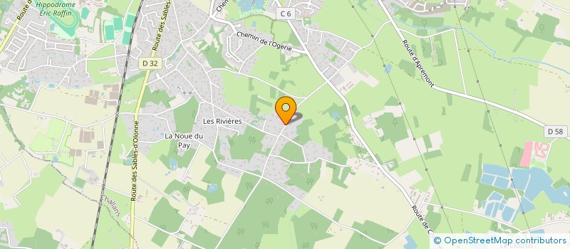 localisation de l'entreprise JAD&S à CHALLANS