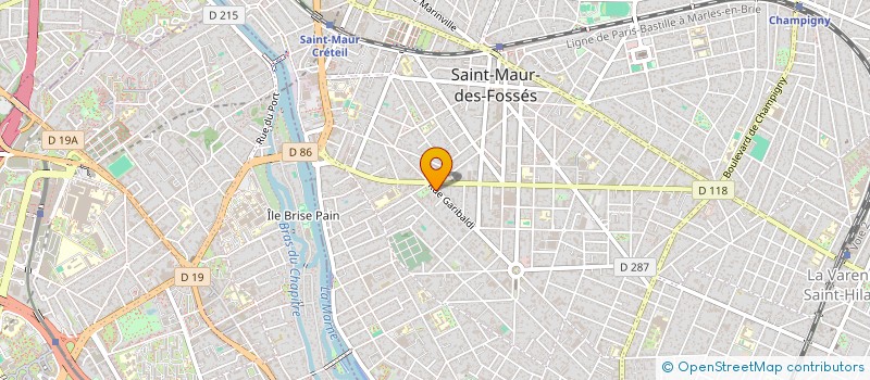 localisation de l'entreprise JAD SA à SAINT-MAUR-DES-FOSSES