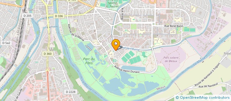 localisation de l'entreprise JAD SOCIAL à MEAUX