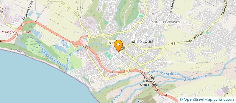 localisation de l'entreprise JADA à SAINT-LOUIS