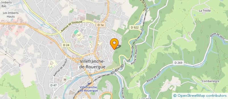 localisation de l'entreprise JADA  VILLEFRANCHE-DE-ROUERGUE