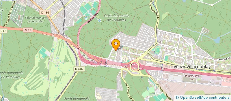 localisation de l'entreprise JADA SERVICE AUTO  VELIZY-VILLACOUBLAY