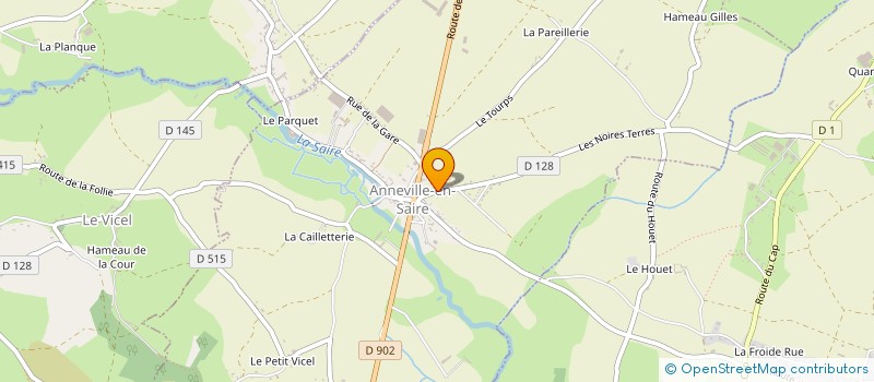 localisation de l'entreprise JADAEL  ANNEVILLE-EN-SAIRE