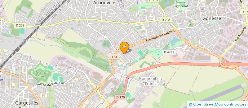 localisation de l'entreprise JADAILAMA  ARNOUVILLE