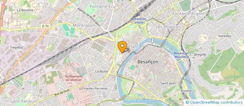 localisation de l'entreprise JADAL  BESANCON