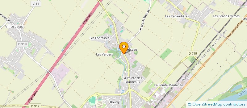 localisation de l'entreprise JADALE  BEAUGENCY