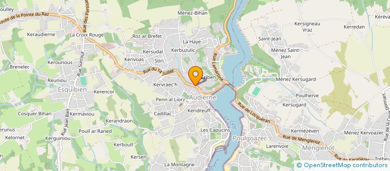 localisation de l'entreprise JADAO  AUDIERNE