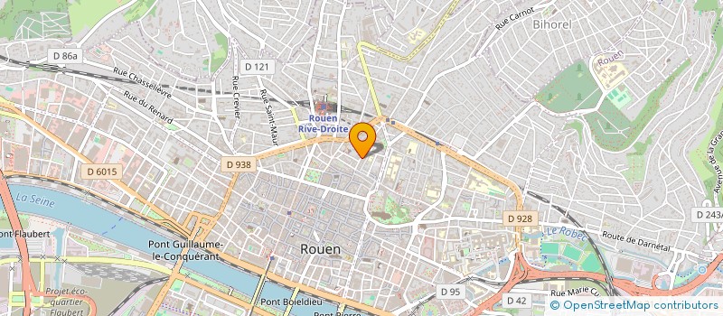 localisation de l'entreprise JADE  ROUEN