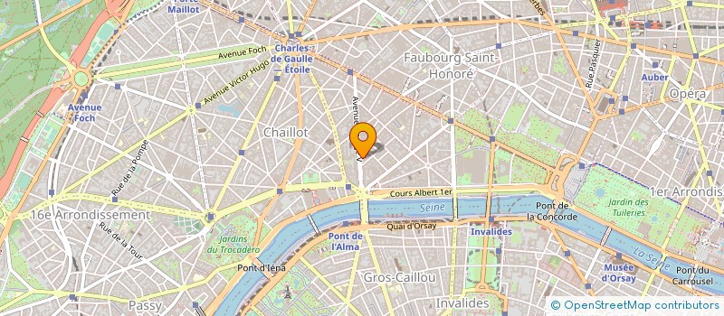 localisation de l'entreprise JADE 403 à PARIS