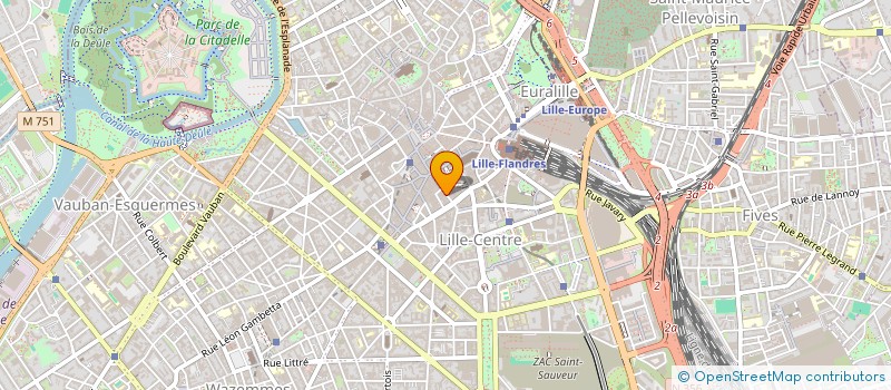 localisation de l'entreprise JADE à LILLE