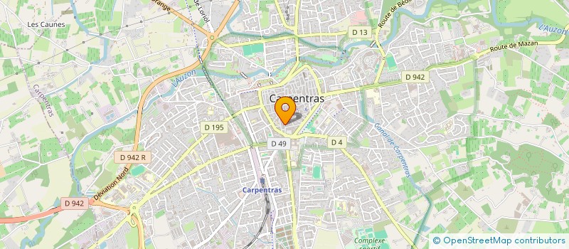 localisation de l'entreprise JADE à CARPENTRAS