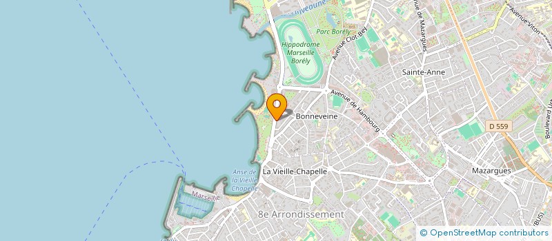 localisation de l'entreprise JADE à MARSEILLE