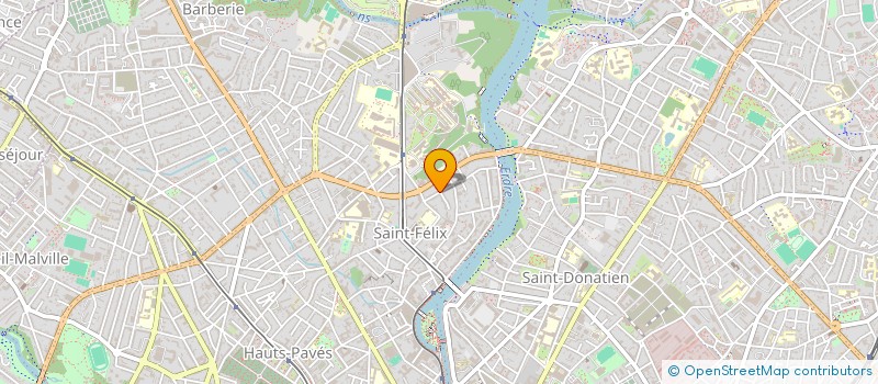 localisation de l'entreprise JADE à NANTES