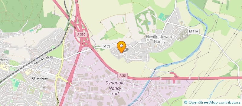 localisation de l'entreprise JADE  FLEVILLE-DEVANT-NANCY