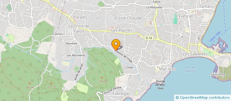 localisation de l'entreprise JADE à LA SEYNE-SUR-MER