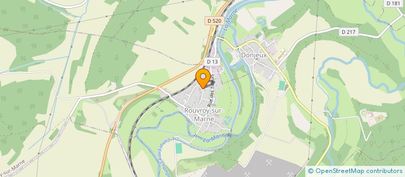 localisation de l'entreprise JADE à ROUVROY-SUR-MARNE