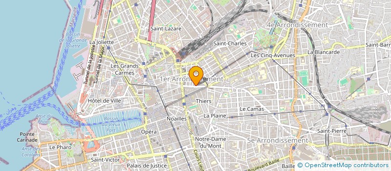 localisation de l'entreprise JADE à MARSEILLE
