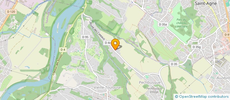 localisation de l'entreprise JADE  PECHBUSQUE