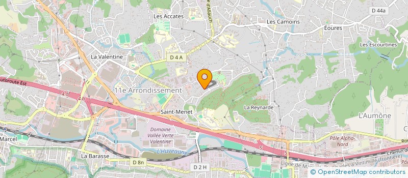 localisation de l'entreprise JADE 6471 à MARSEILLE