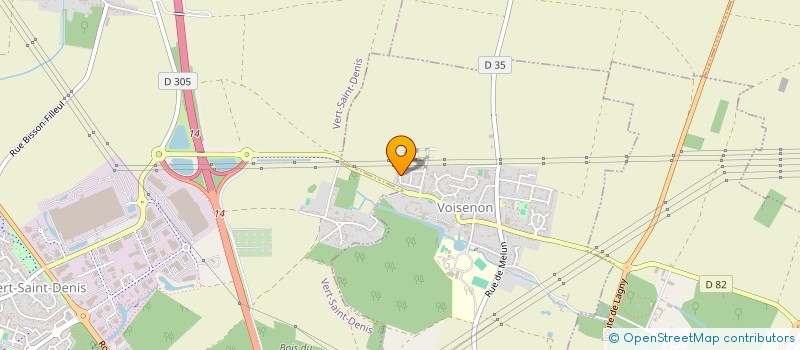 localisation de l'entreprise JADE  VOISENON