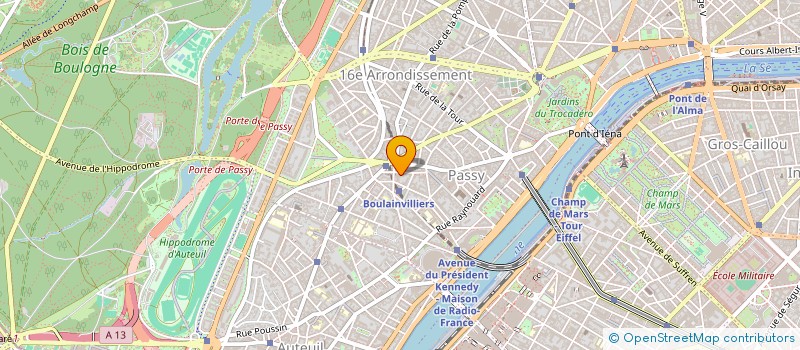 localisation de l'entreprise JADE  PARIS