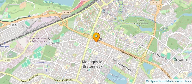 localisation de l'entreprise JADE  MONTIGNY-LE-BRETONNEUX