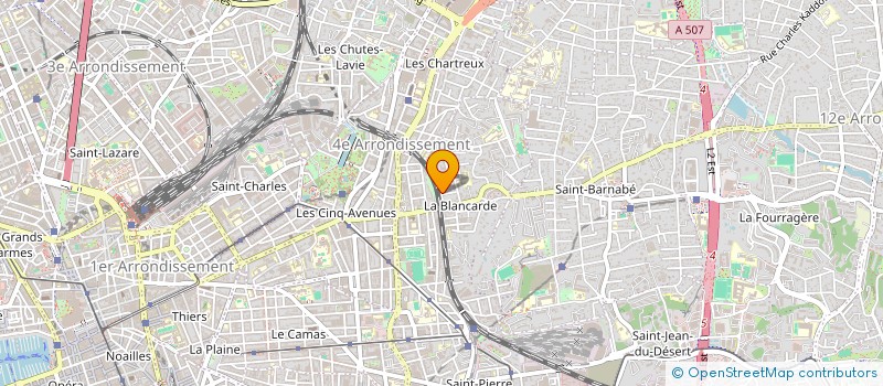 localisation de l'entreprise JADE à MARSEILLE