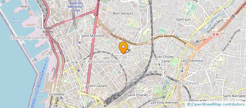 localisation de l'entreprise JADE  MARSEILLE