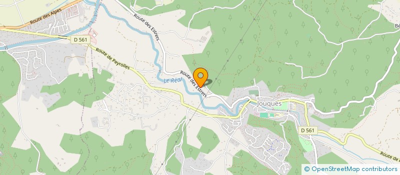 localisation de l'entreprise JADE  JOUQUES