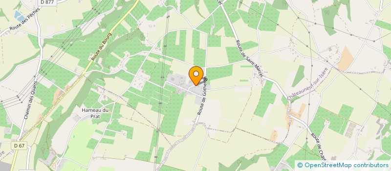 localisation de l'entreprise JADE  CHATEAUNEUF-SUR-ISERE