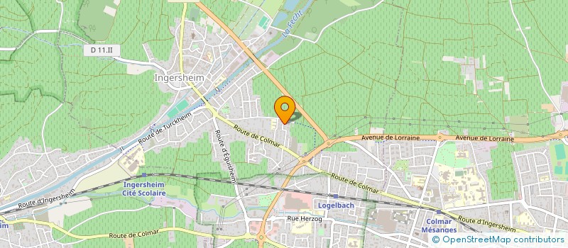 localisation de l'entreprise JADE  INGERSHEIM