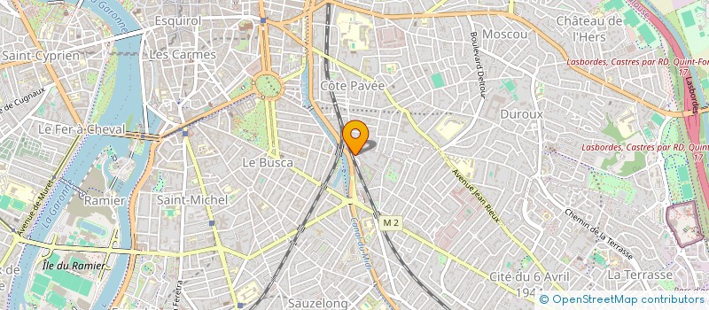 localisation de l'entreprise JADE à TOULOUSE