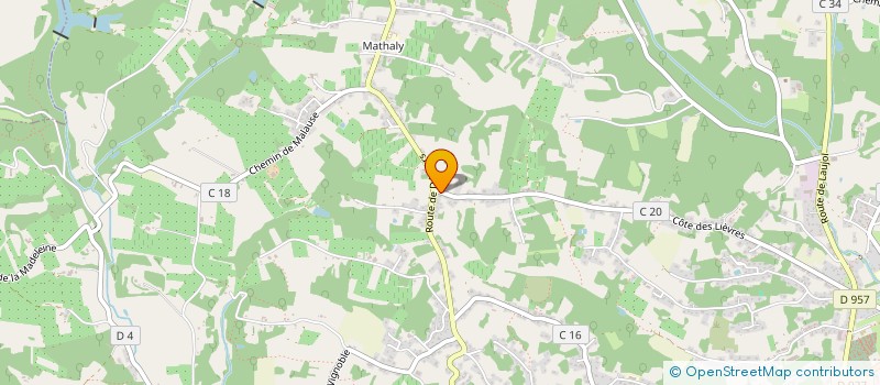 localisation de l'entreprise JADE  MOISSAC