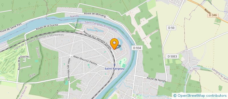 localisation de l'entreprise JADE  SAINT-FARGEAU-PONTHIERRY