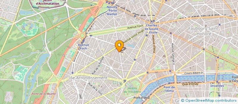 localisation de l'entreprise JADE  PARIS