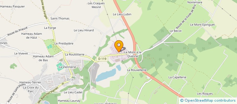 localisation de l'entreprise JADE  BRIX