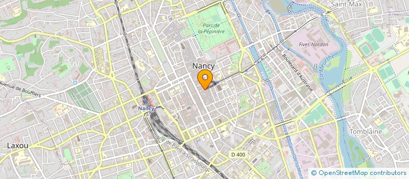 localisation de l'entreprise JADE-ADAMA à NANCY