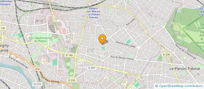 localisation de l'entreprise JADE&ASSOCIES à CHAMPIGNY-SUR-MARNE