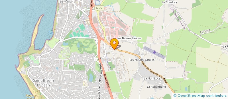 localisation de l'entreprise JADE AUTO DIFFUSION à SAINT-BREVIN-LES-PINS