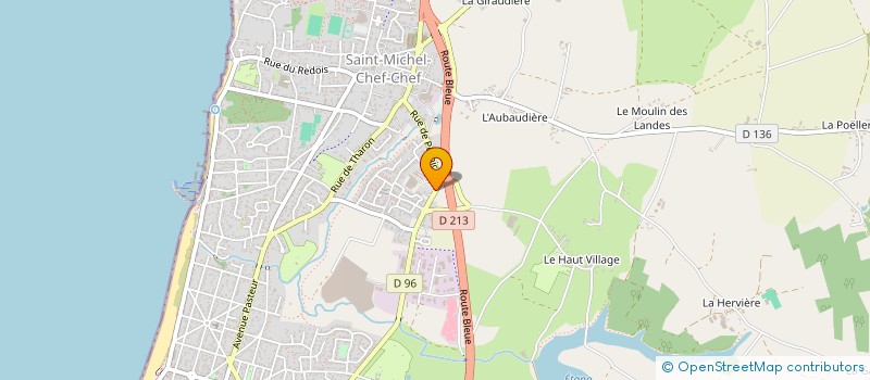 localisation de l'entreprise JADE BLUE POOL  SAINT-MICHEL-CHEF-CHEF