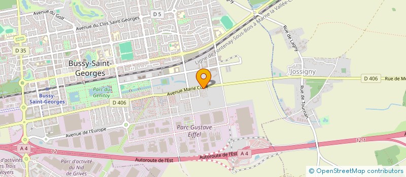 localisation de l'entreprise JADE BUSSY  BUSSY-SAINT-GEORGES