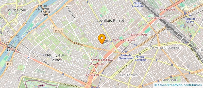 localisation de l'entreprise JADE & CO à LEVALLOIS PERRET