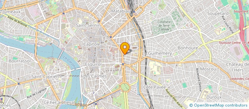 localisation de l'entreprise JADE CONSEIL  TOULOUSE