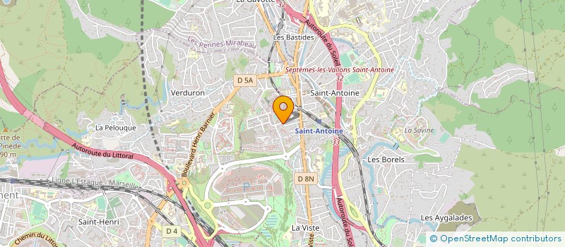 localisation de l'entreprise JADE CONTENAIRS à MARSEILLE