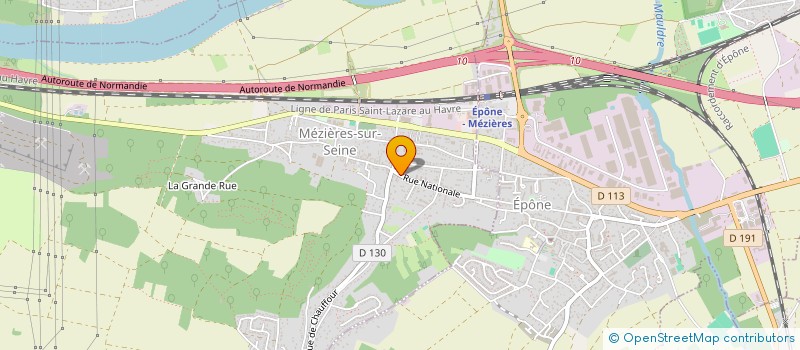 localisation de l'entreprise JADE COSMETICS  MEZIERES-SUR-SEINE