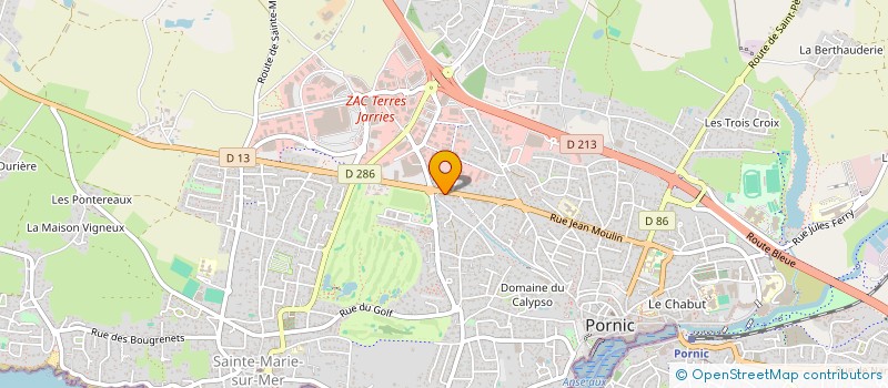 localisation de l'entreprise JADE COWORK  PORNIC