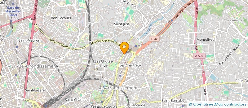 localisation de l'entreprise JADE D'ASIE à MARSEILLE