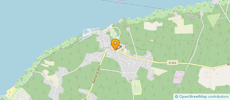 localisation de l'entreprise JADE DES PRAIRIES  GASTES