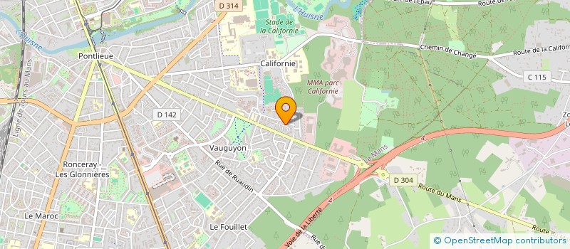 localisation de l'entreprise JADE ELECTRICITE à LE MANS